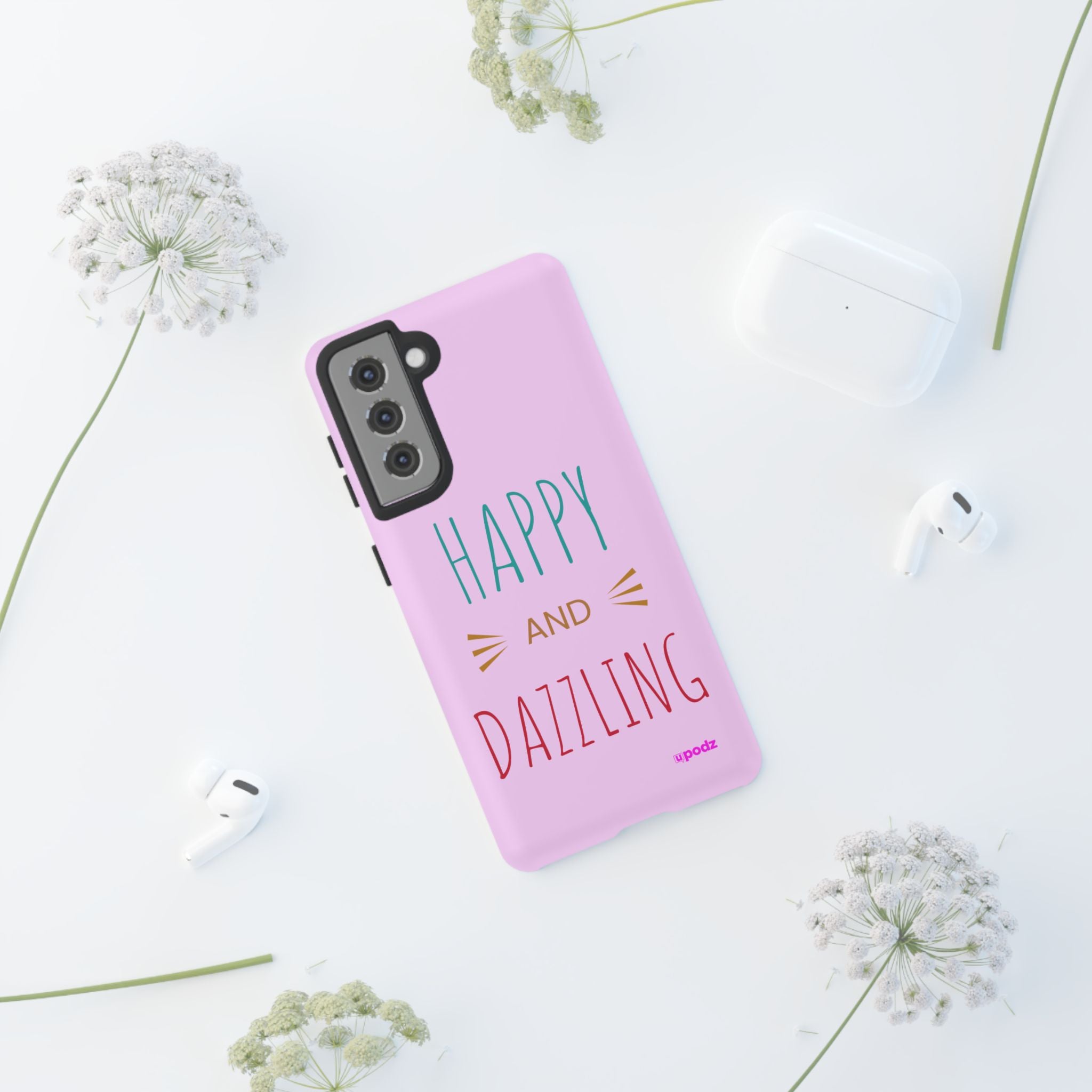 Happy Dazzling Design, Tough Cases, Phone Cover