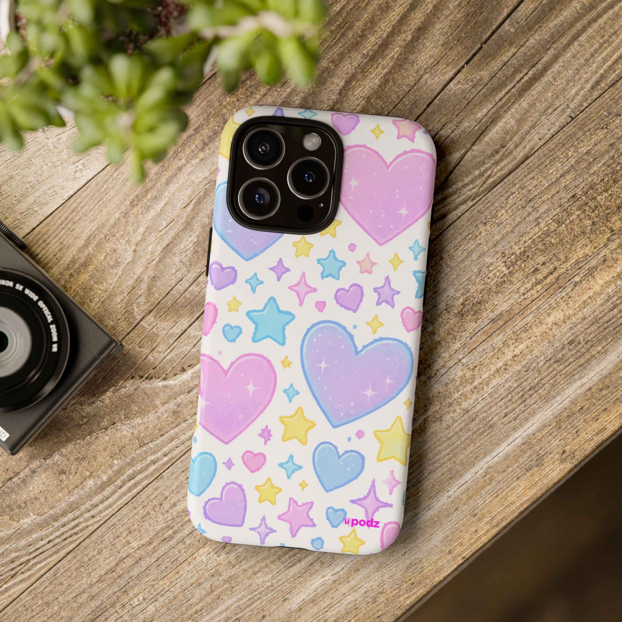 Colourful Doodle Design, Tough Cases, Phone Cover