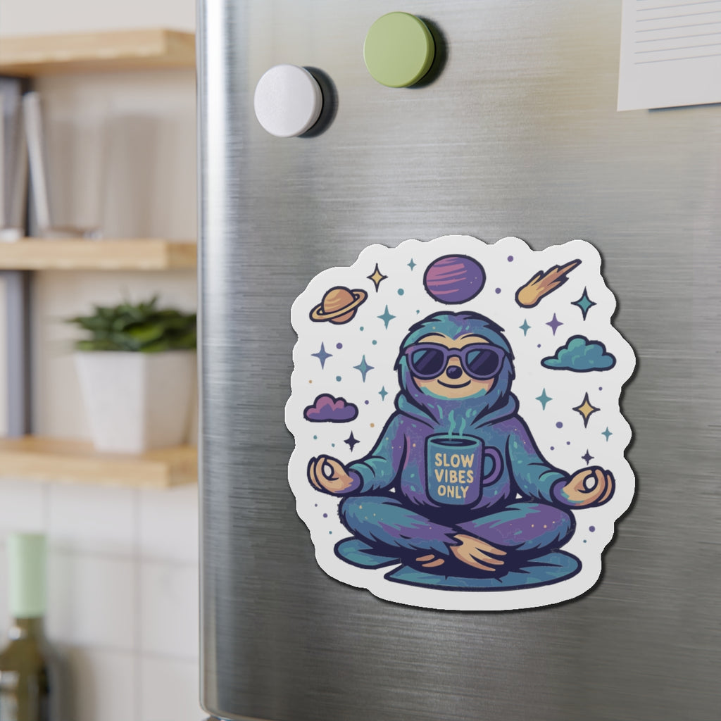 Slow Vibes Die-Cut Magnets - Fun Home Decor, Gift for Food Lovers
