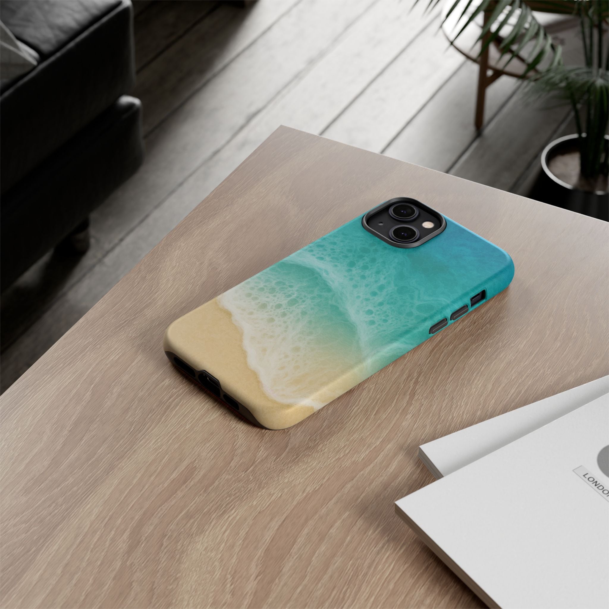 Resin Art, White Cover Design, Tough Cases, Phone Cover