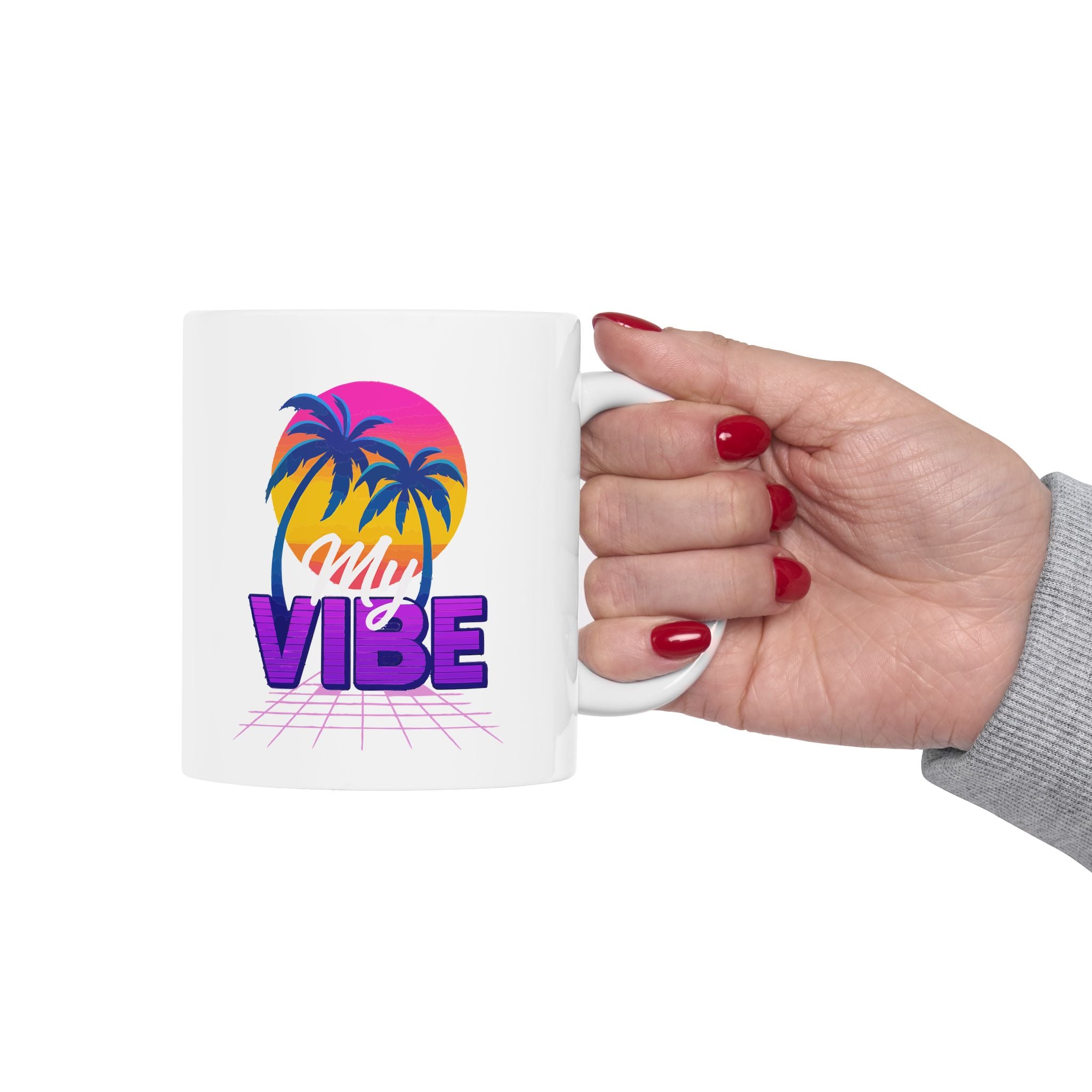 My Vibe Ceramic Mug |  Personalized Mug