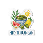 Mediterranean Die-Cut Magnet, Fun Refrigerator Magnet