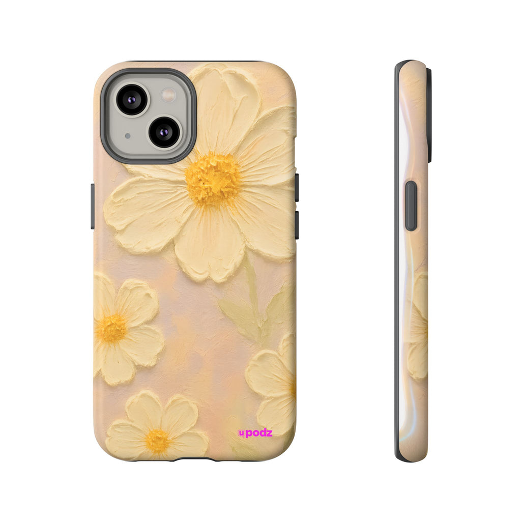 Phone Cases - Colorful Retro Oil Painting Flower