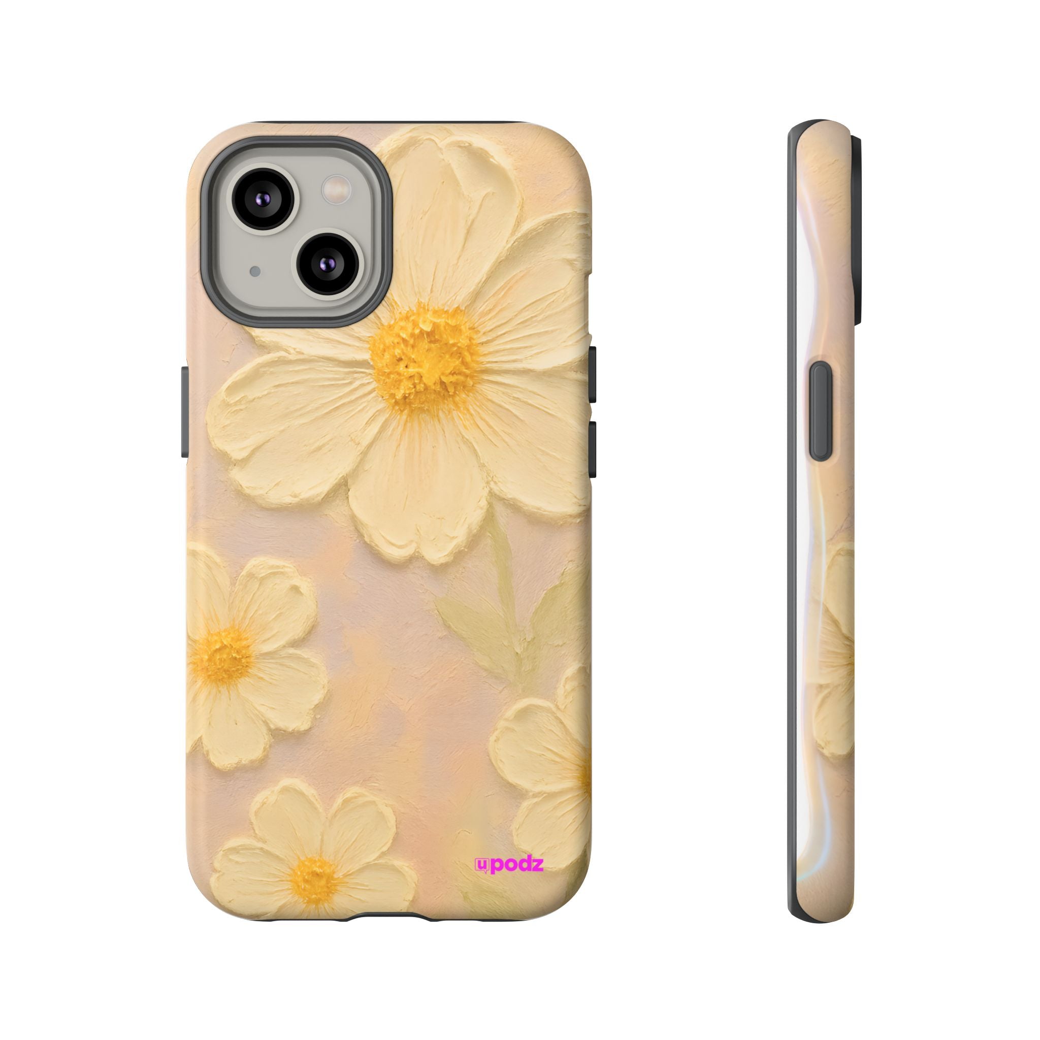 Phone Cases - Colorful Retro Oil Painting Flower