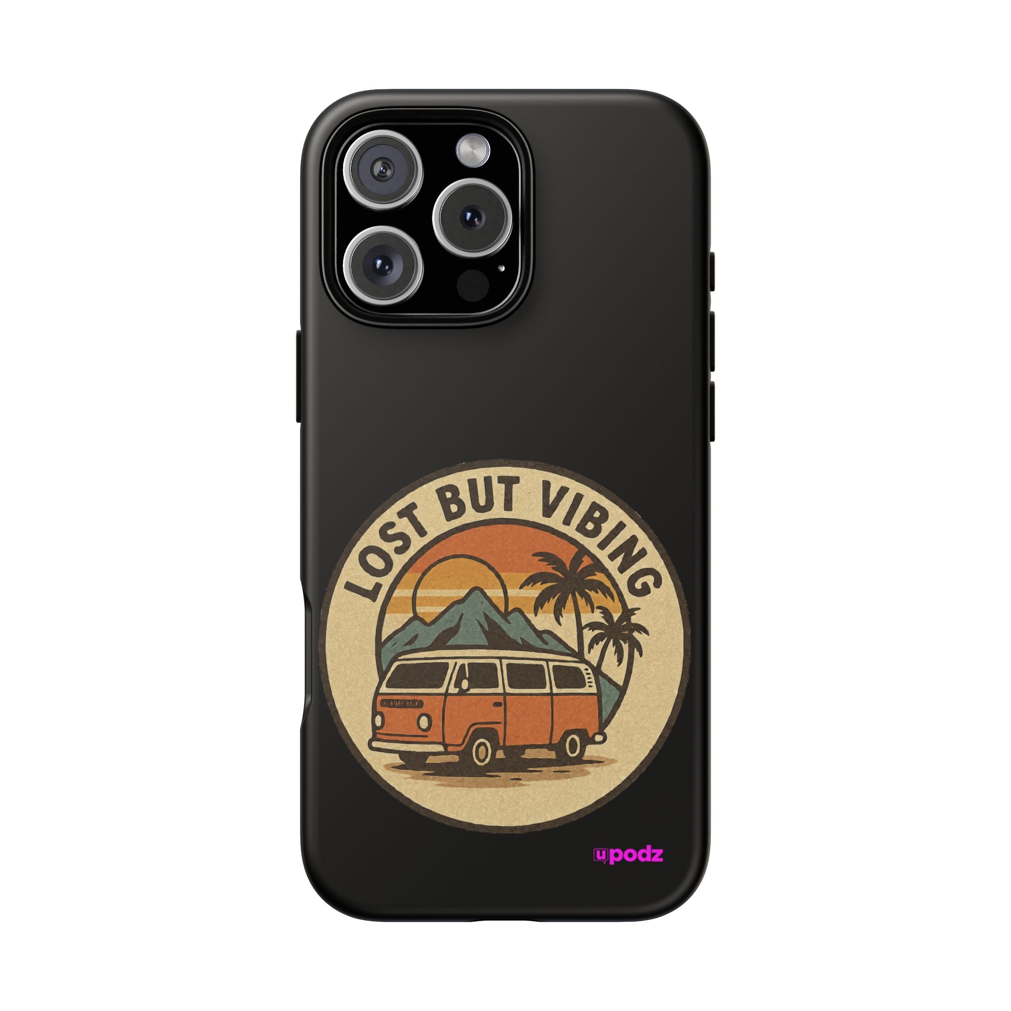 Lost But Vibing Design, Tough Cases, Phone Cover