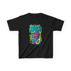 Brain Freeze Kids Tee, Fun Graphic Tee, Kids Cotton T-Shirt