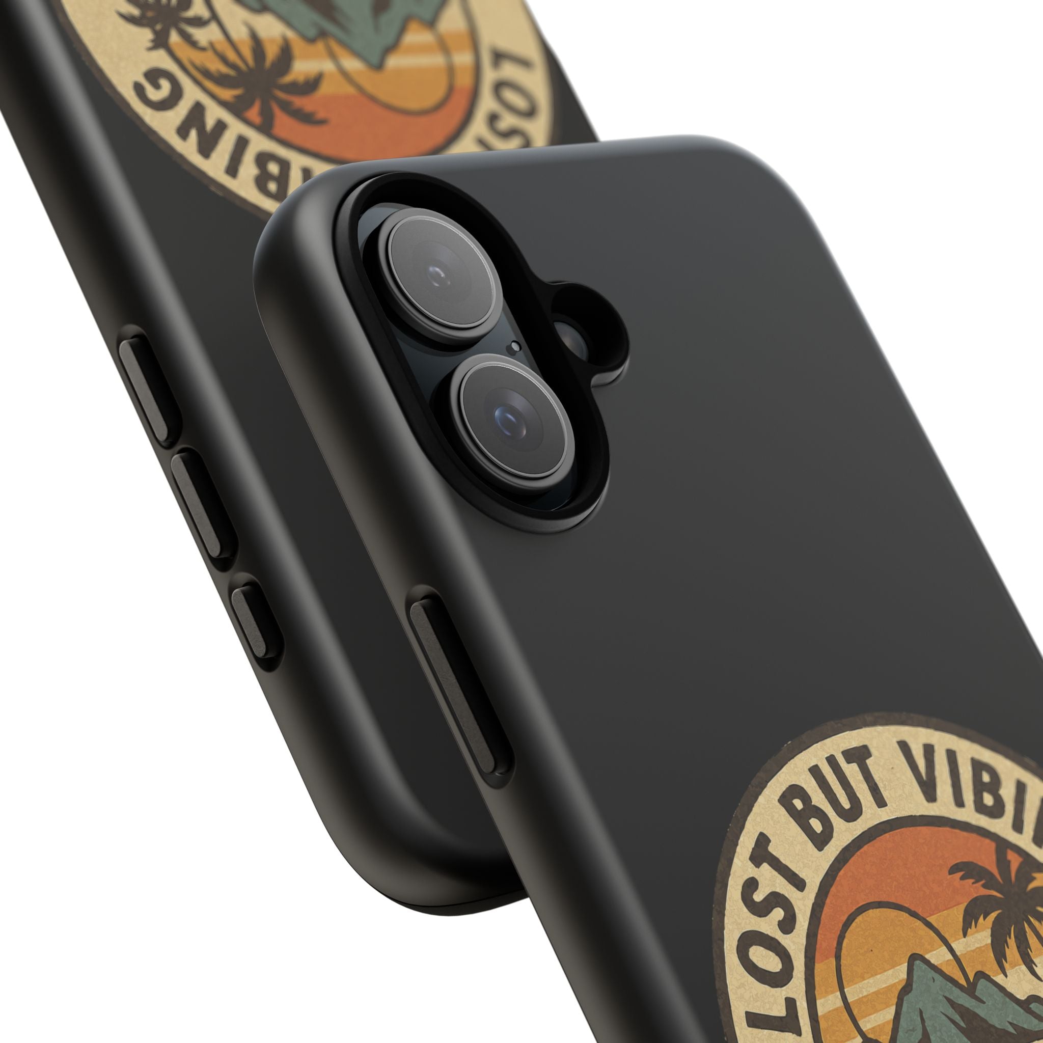 Lost But Vibing Design, Tough Cases, Phone Cover