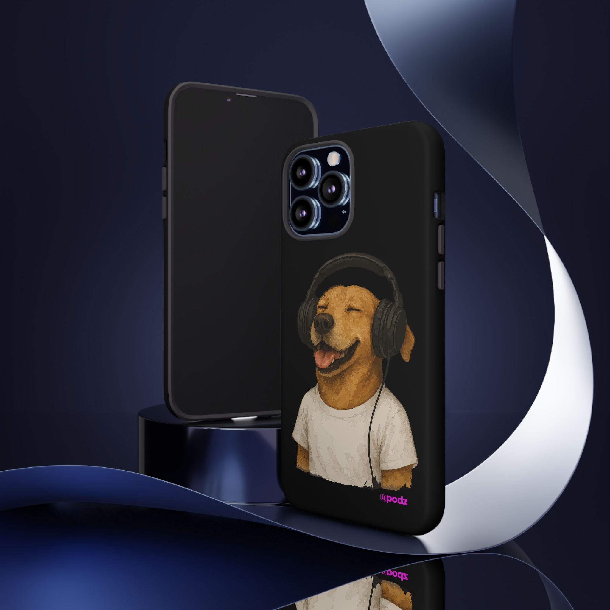 Puppy Vibes Design, Tough Cases, Phone Cover
