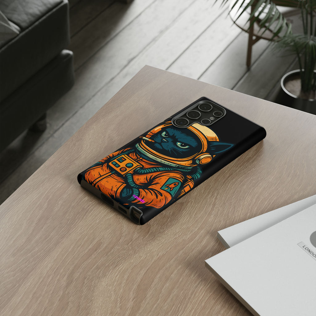 Smoking Cat Design, Tough Cases, Phone Cover