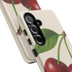 Red Cherry Design, Tough Cases, Phone Cover
