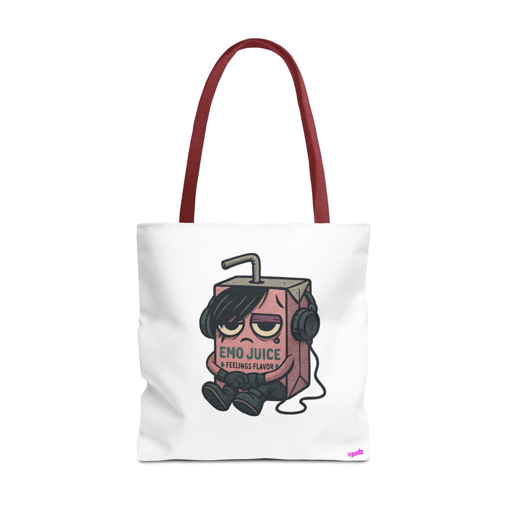 Sad Emo Tote Bag - Quirky Fun Bag