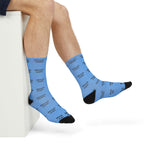 Meh Mood Day, Sublimation Crew Socks