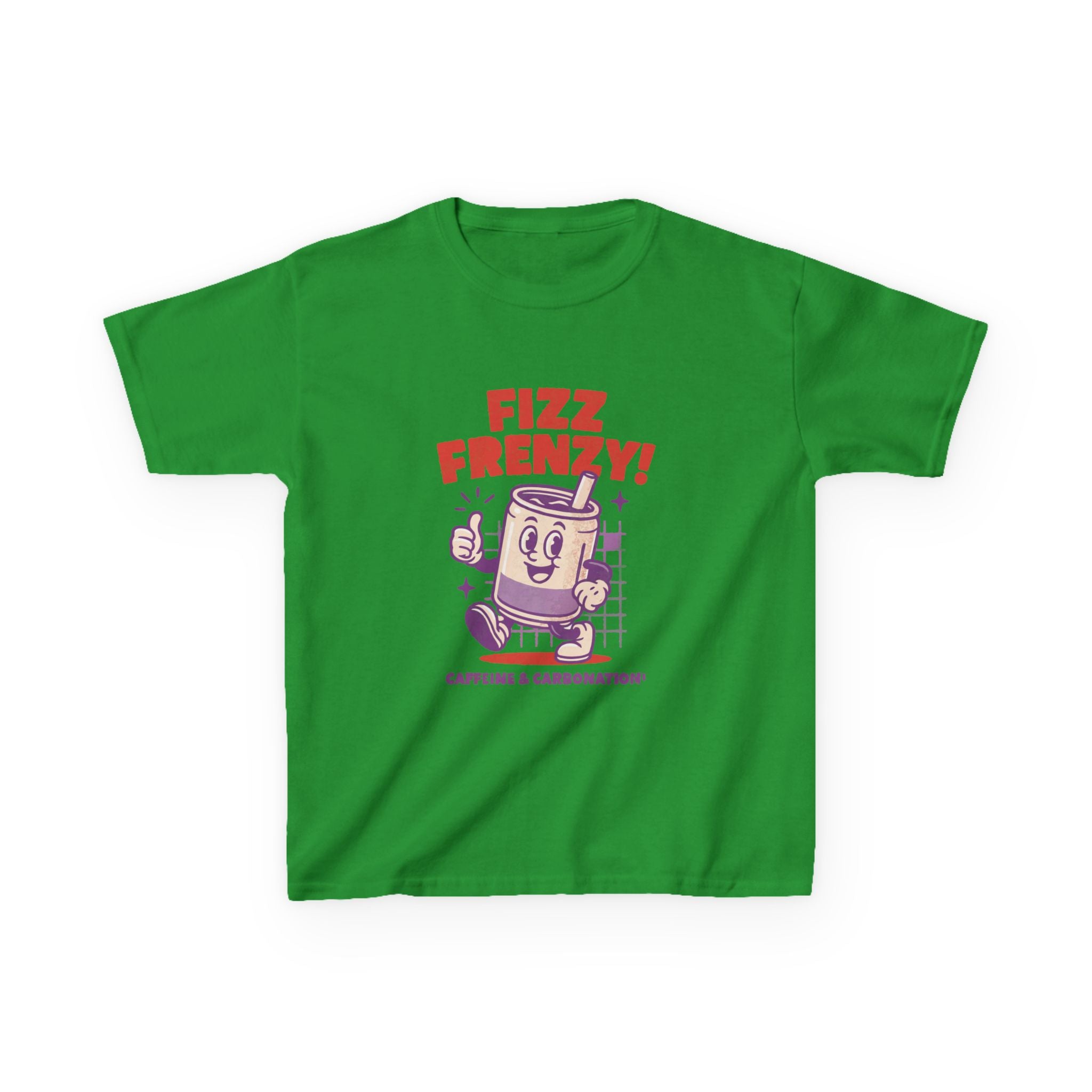 Fizz Frenzy! Kids Tee, Fun Graphic Tee, Kids Cotton T-Shirt