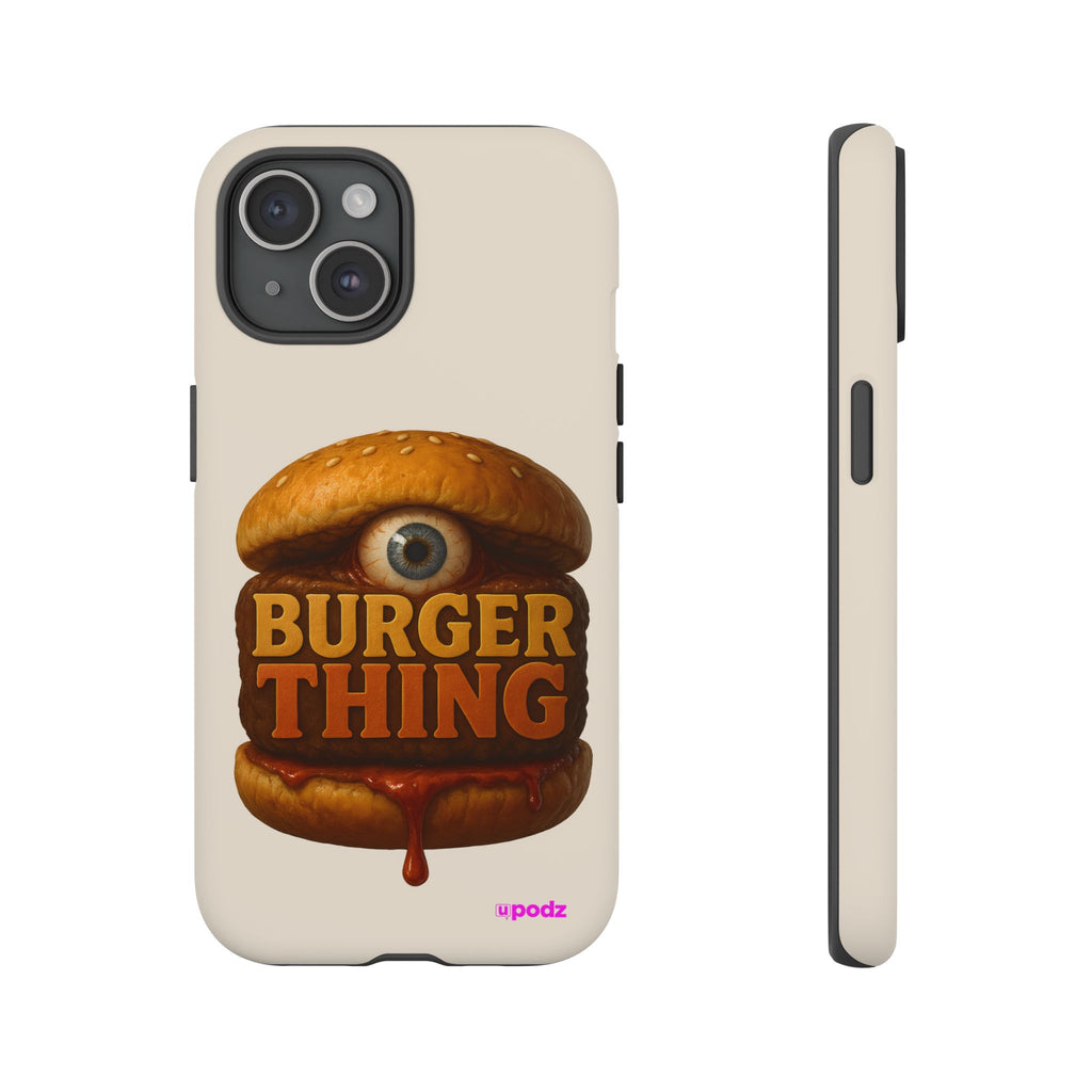 Burger Thing Design, Tough Cases, Phone Cover