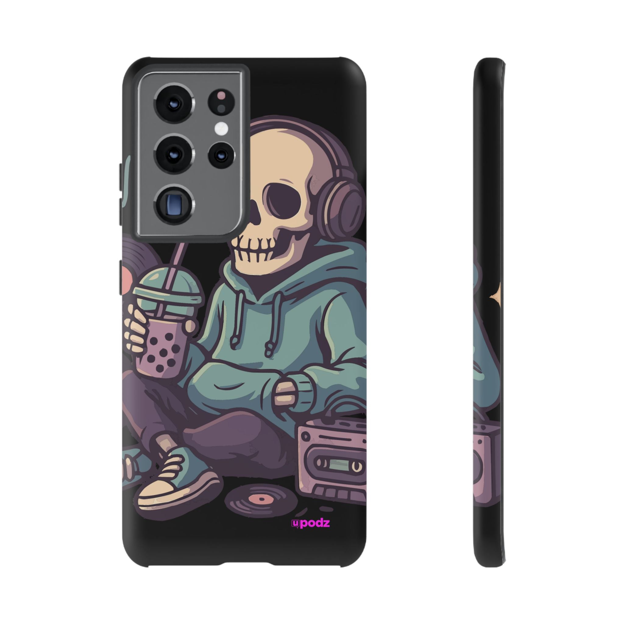 Skull Headphones Design, Tough Cases, Phone Cover