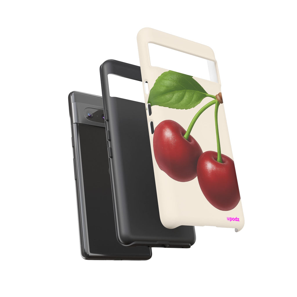 Red Cherry Design, Tough Cases, Phone Cover