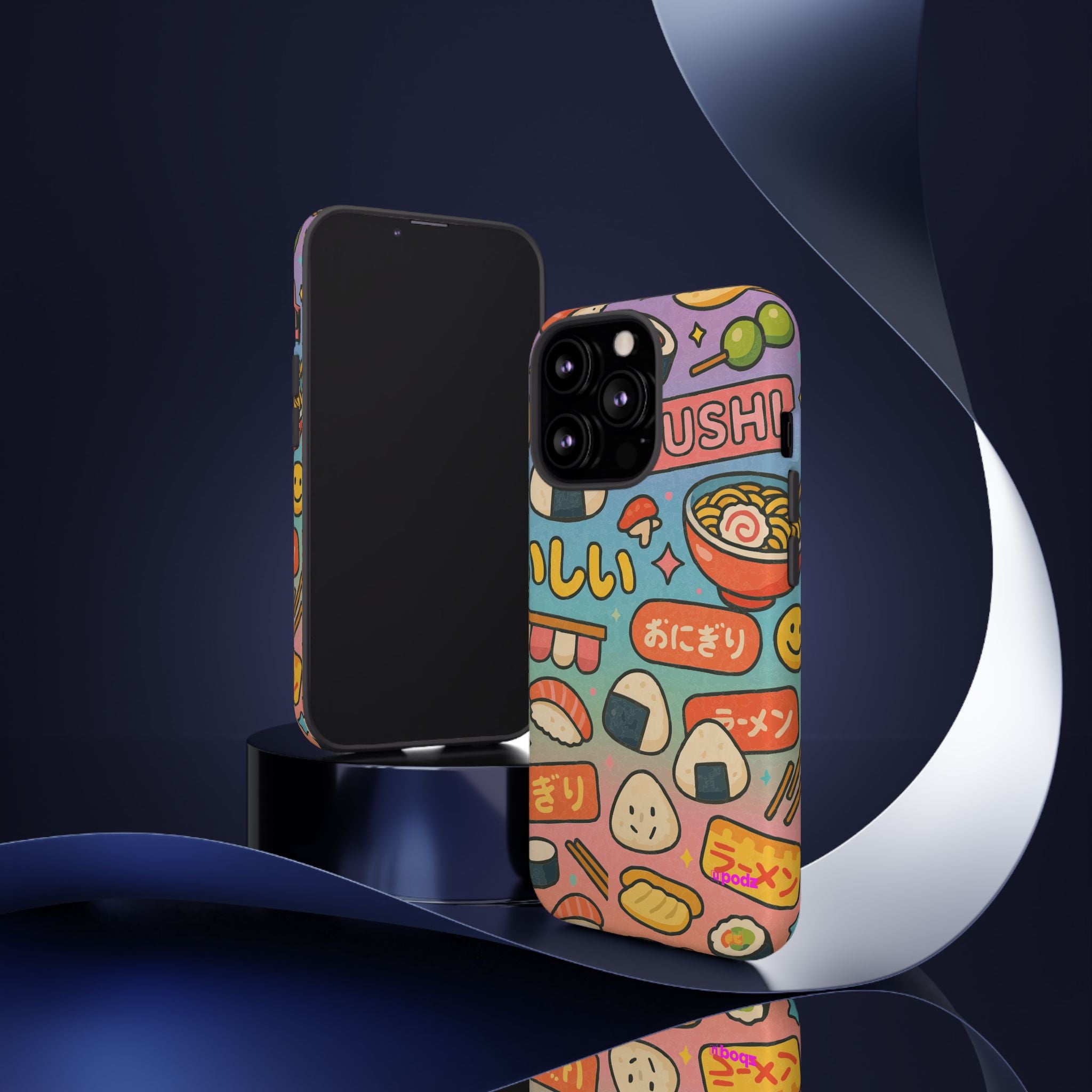 I love Sushi, White Cover Design, Tough Cases, Phone Cover
