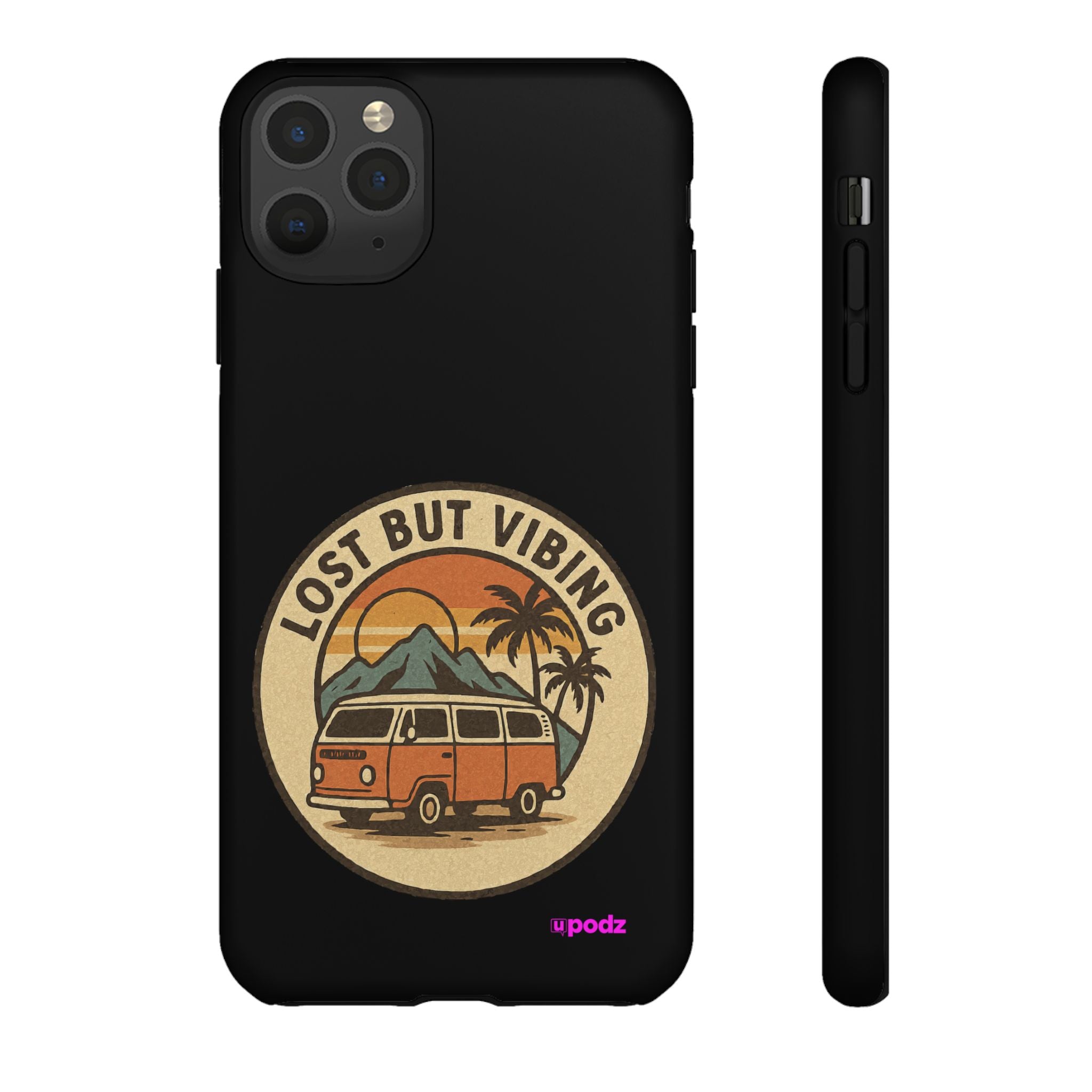 Lost But Vibing Design, Tough Cases, Phone Cover