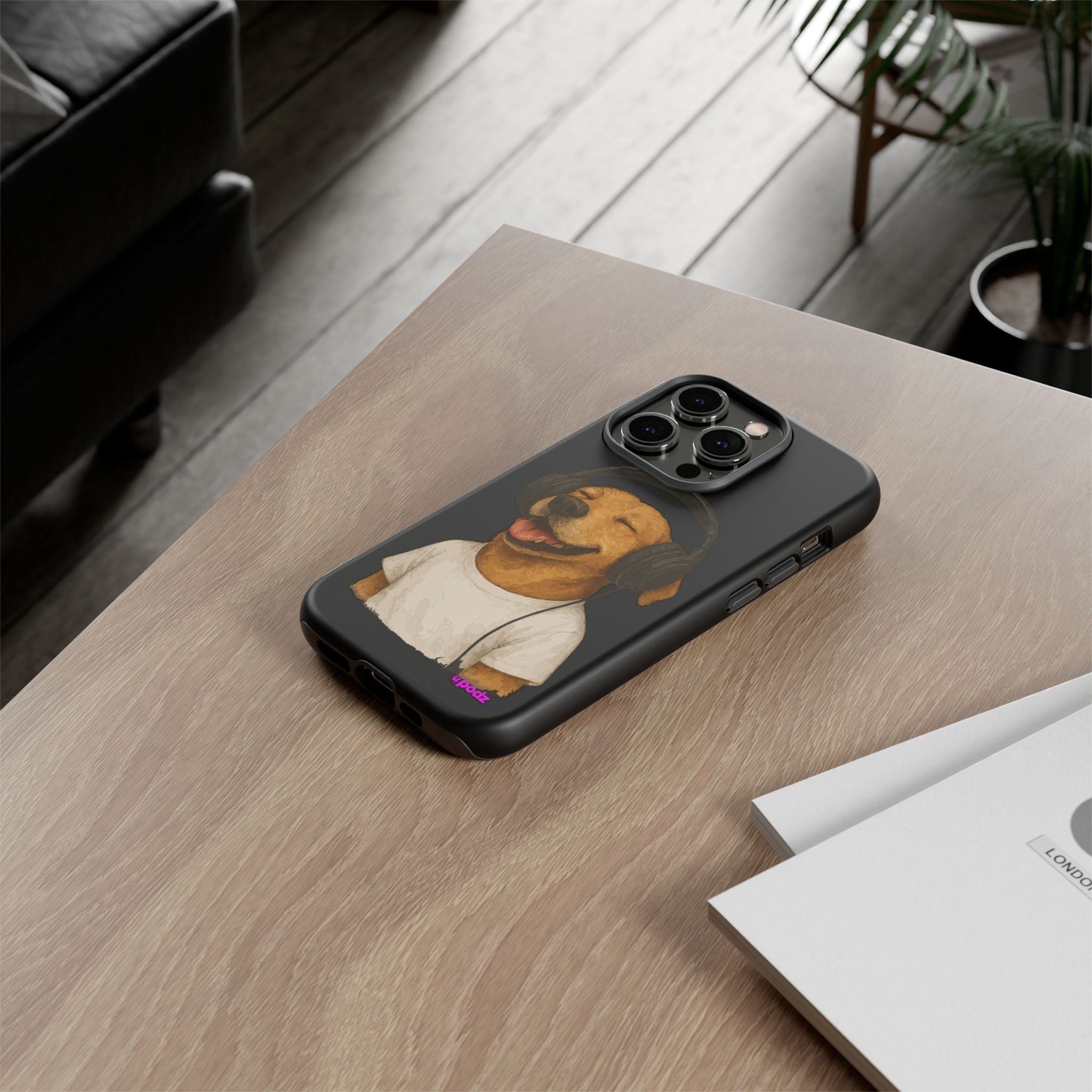 Puppy Vibes Design, Tough Cases, Phone Cover