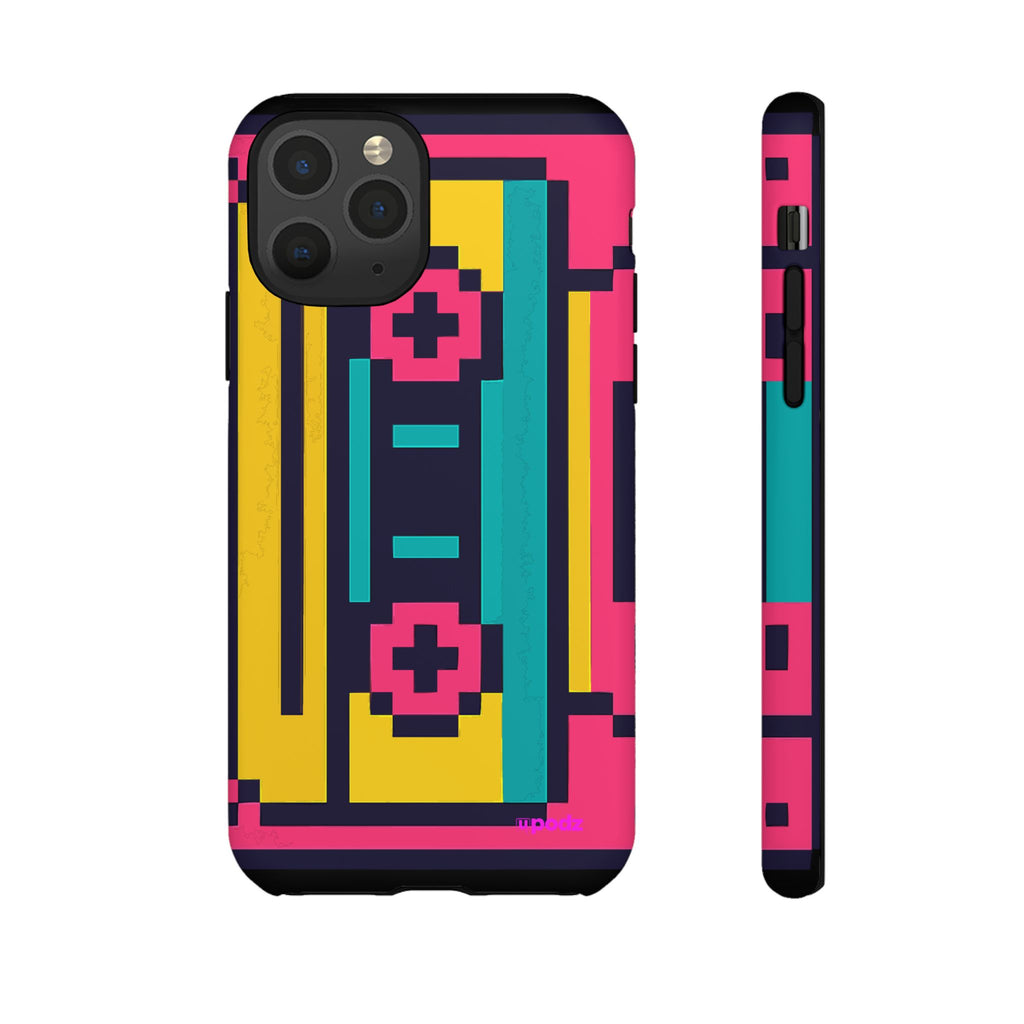 Retro tape Design, Tough Cases, Phone Cover