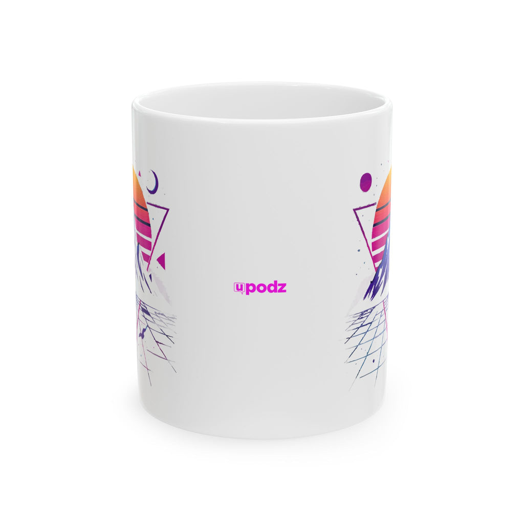 Pshycadelic Moon Ceramic Mug |  Personalized Mug