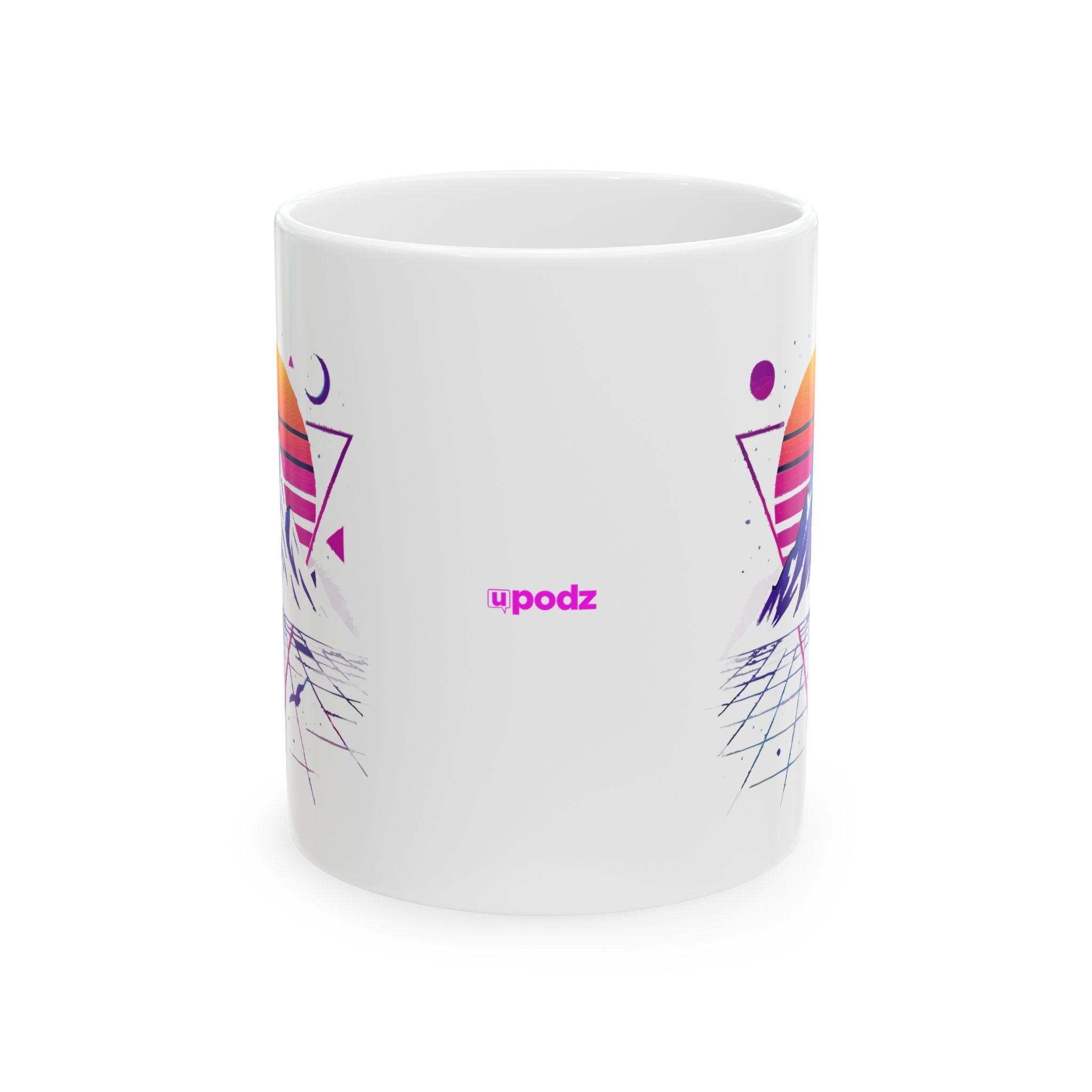 Pshycadelic Moon Ceramic Mug |  Personalized Mug