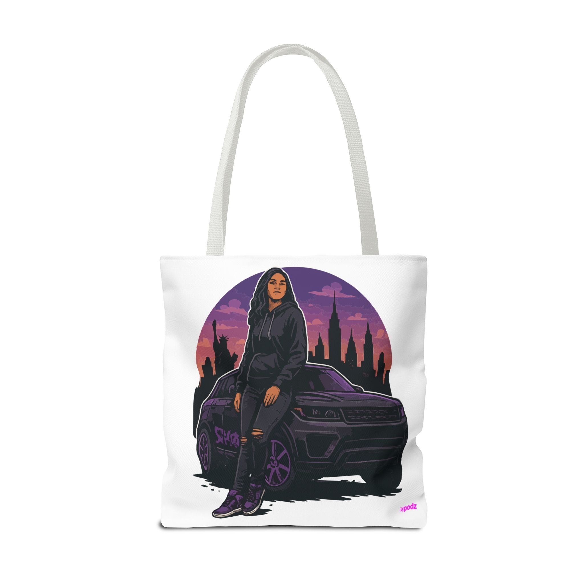 Just Cruzin Tote Bag - Quirky Fun Bag
