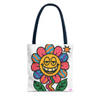 Flower Power Tote Bag - Quirky Fun Bag