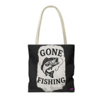 Gone Fishing Tote Bag - Quirky Fun Bag