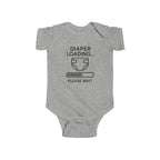 Diaper Loading Baby Bodysuit, Funny Infant Outfit,Cute Baby Clothes