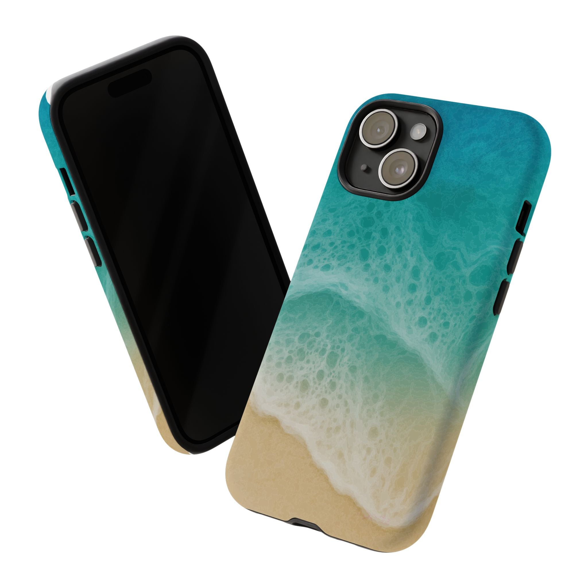 Resin Art, White Cover Design, Tough Cases, Phone Cover