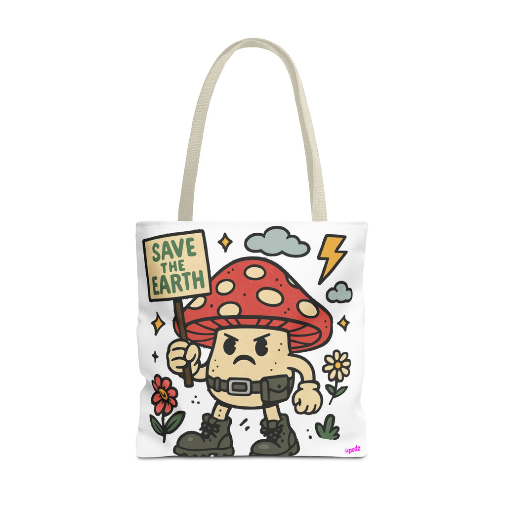 Save The Earth - Quirky Design, Fun Bag