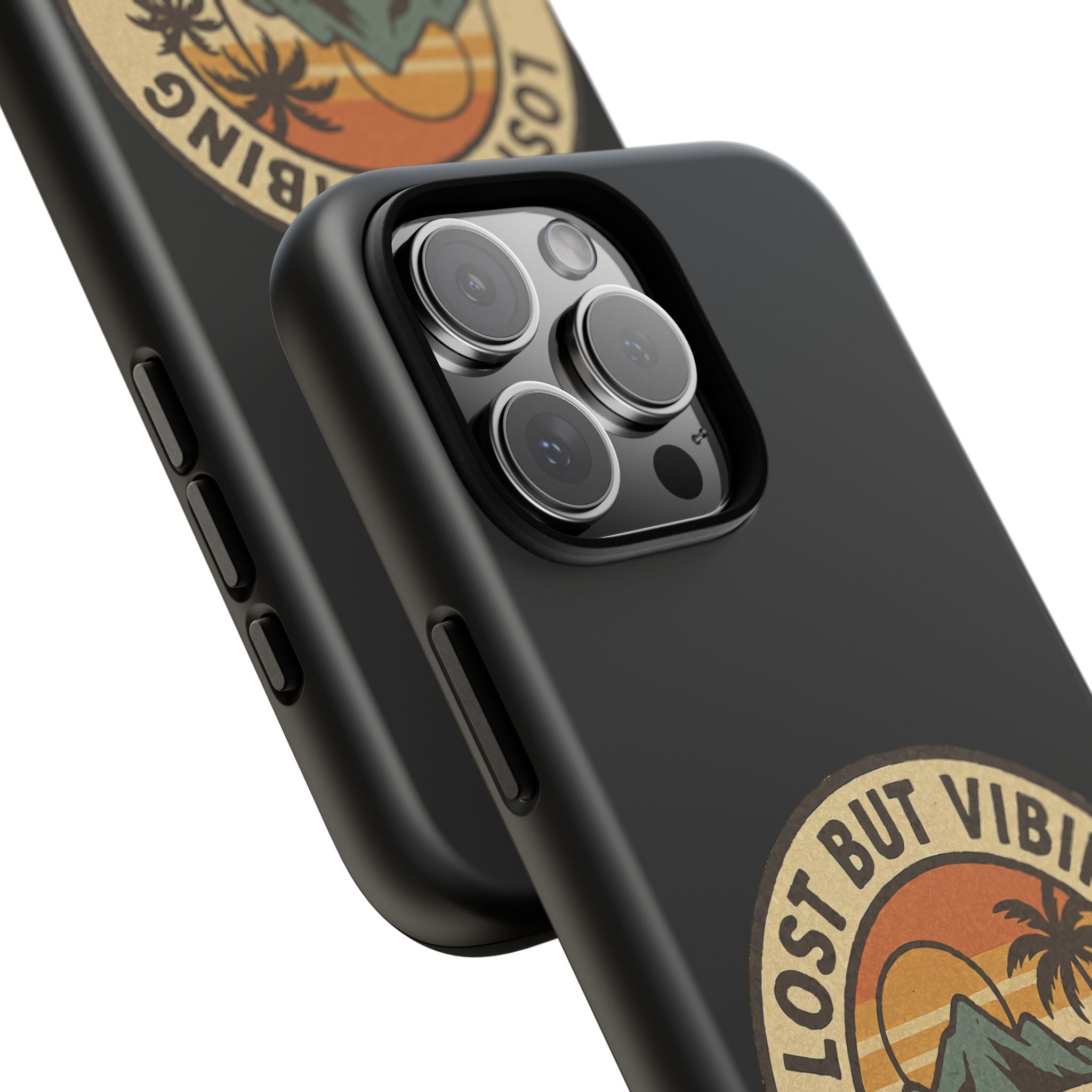 Lost But Vibing Design, Tough Cases, Phone Cover