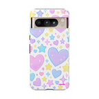 Colourful Doodle Design, Tough Cases, Phone Cover