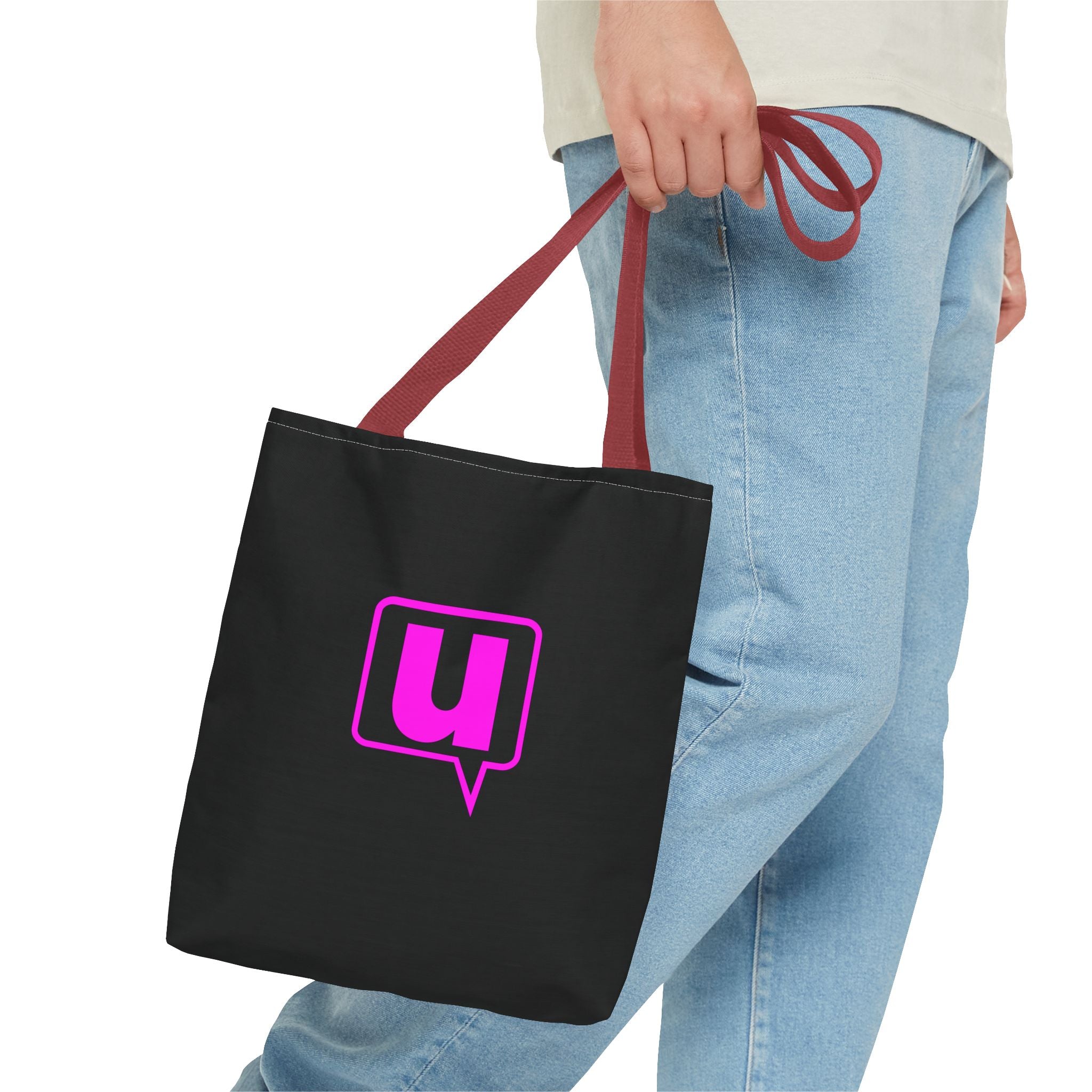 U Tote Bag, Inspirational Gift, Eco-Friendly Shopping Bag