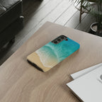 Resin Art, White Cover Design, Tough Cases, Phone Cover
