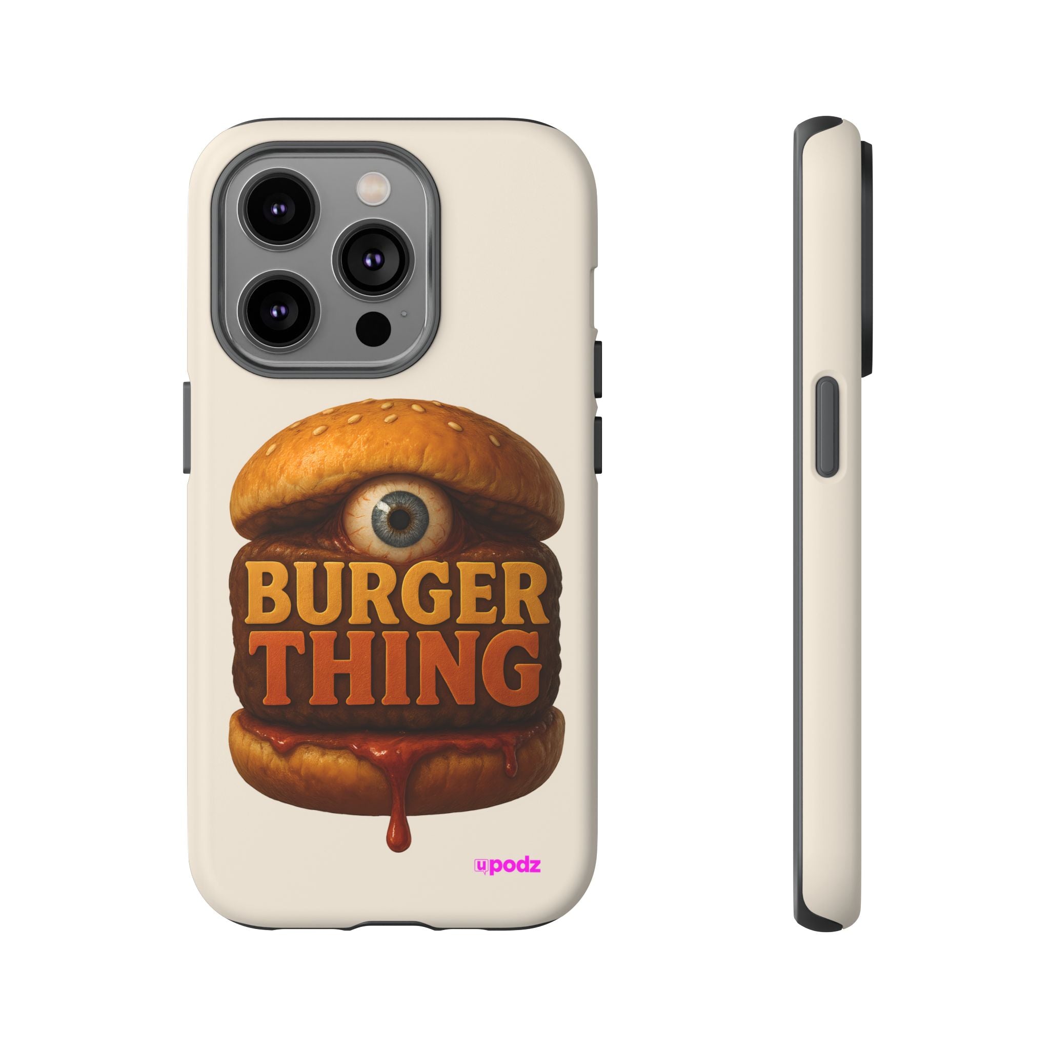Burger Thing Design, Tough Cases, Phone Cover