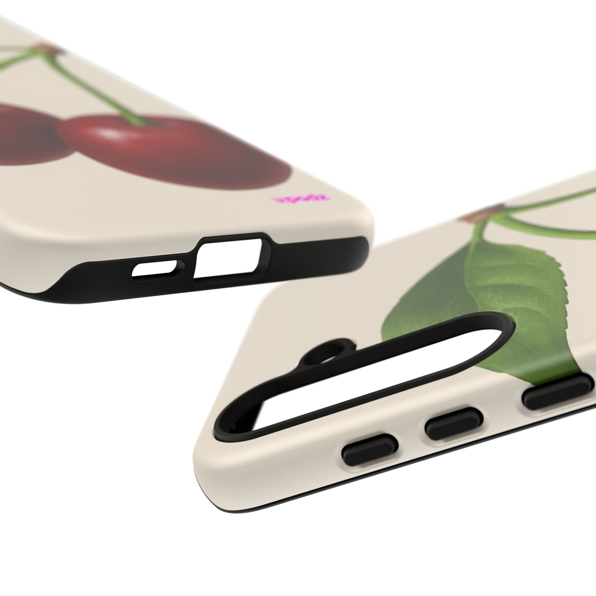 Red Cherry Design, Tough Cases, Phone Cover