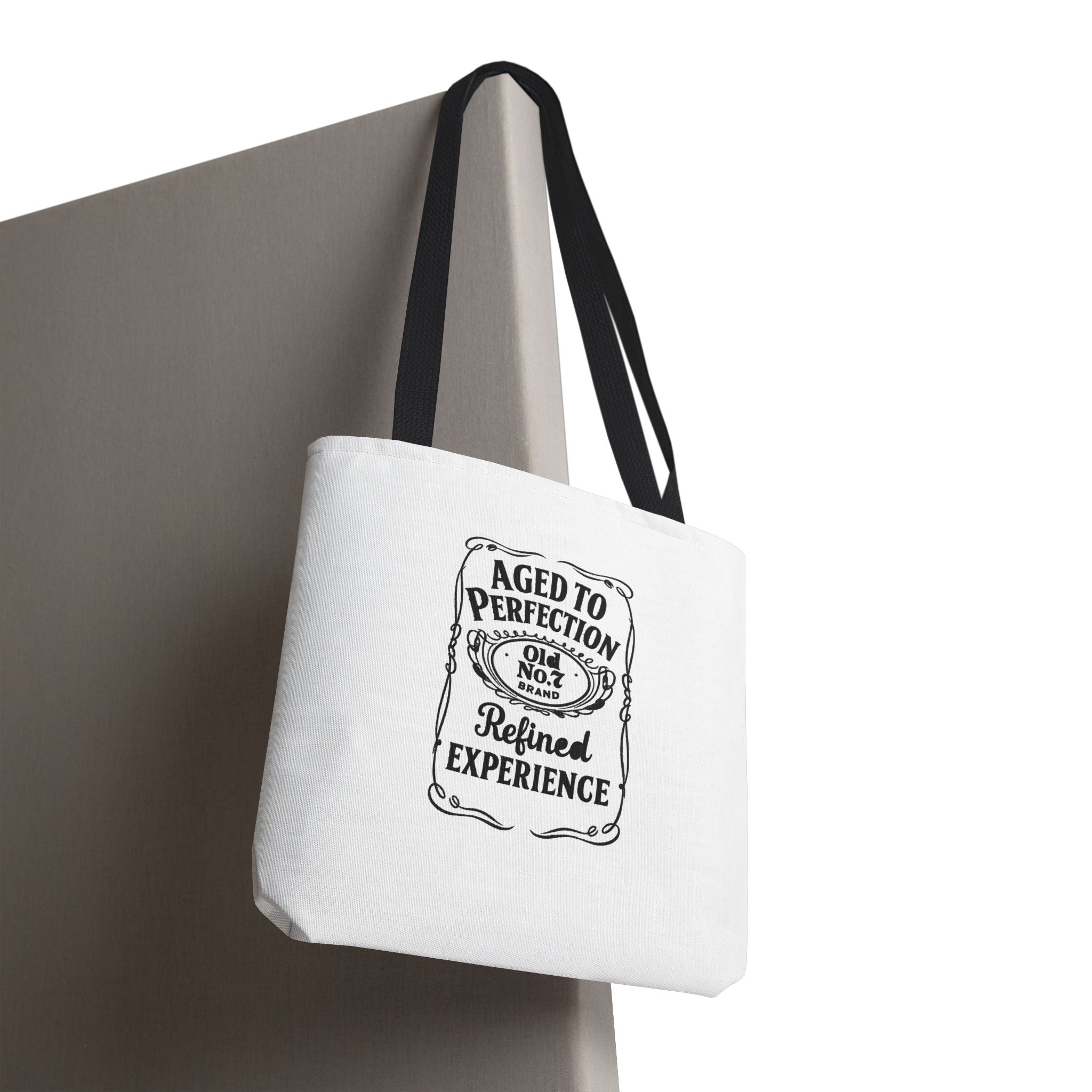 Aged to perfection Tote Bag, Inspirational Gift, Eco-Friendly Shopping Bag