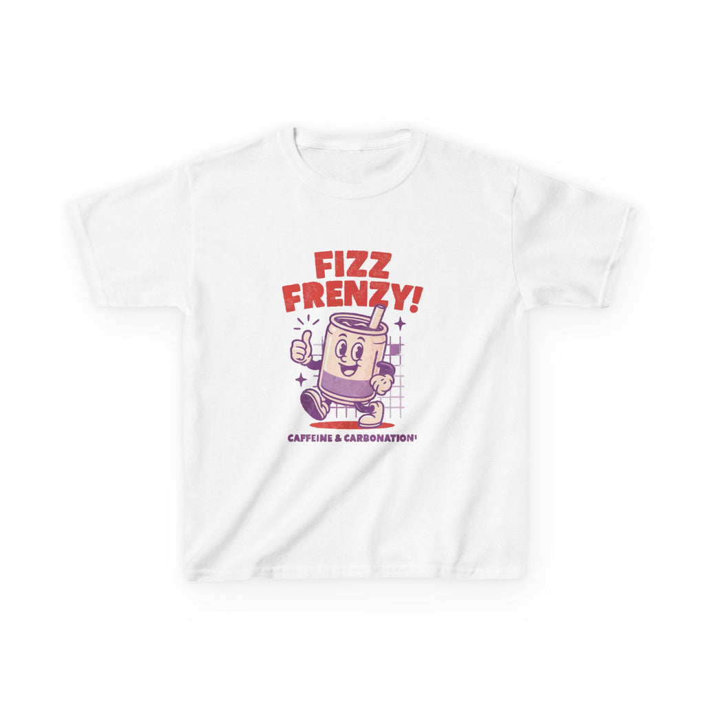 Fizz Frenzy! Kids Tee, Fun Graphic Tee, Kids Cotton T-Shirt