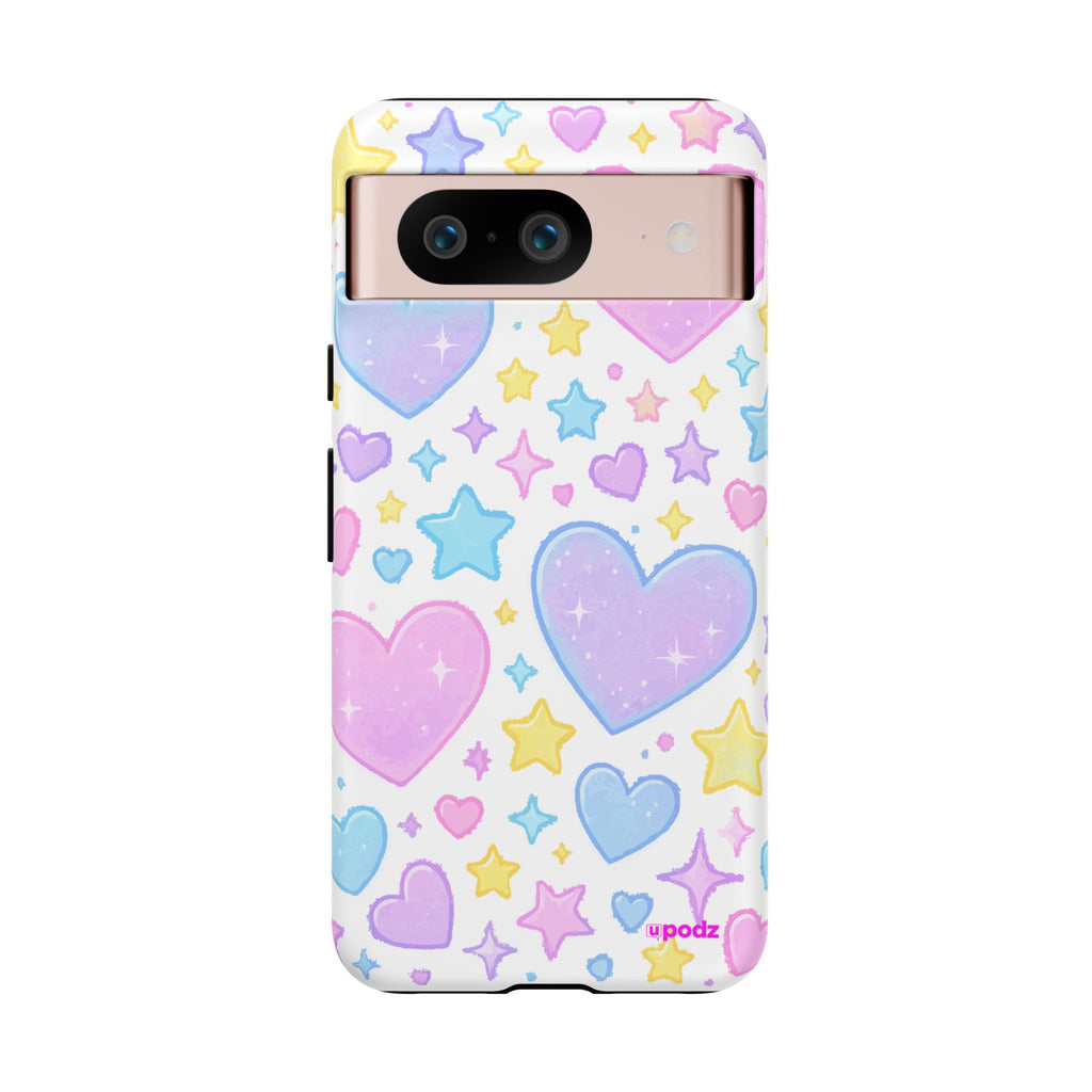 Colourful Doodle Design, Tough Cases, Phone Cover