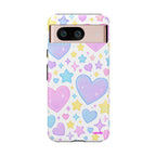 Colourful Doodle Design, Tough Cases, Phone Cover
