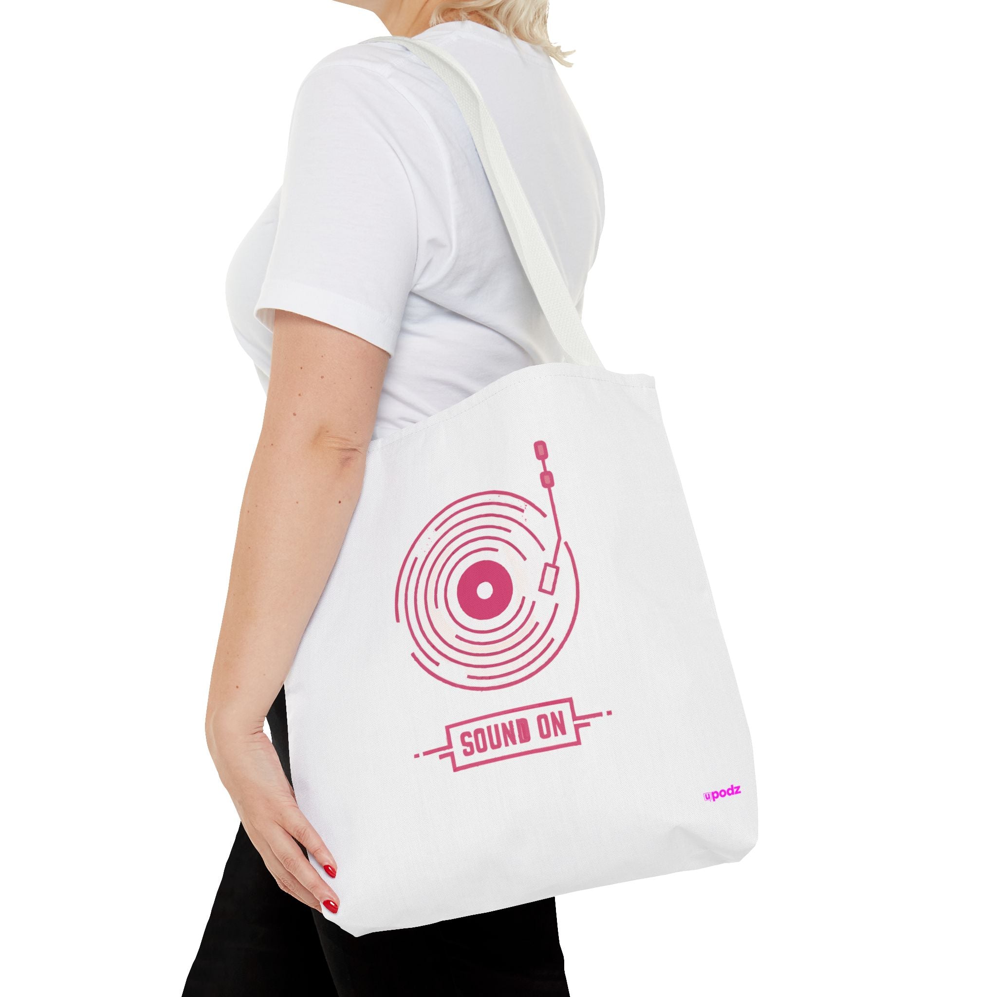 Sound On Tote Bag Design, Fun Bag
