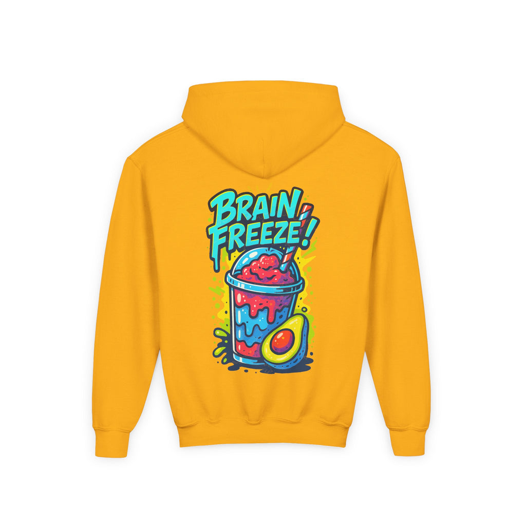 Brain Freeze Hooded Sweatshirt, Casual Wear