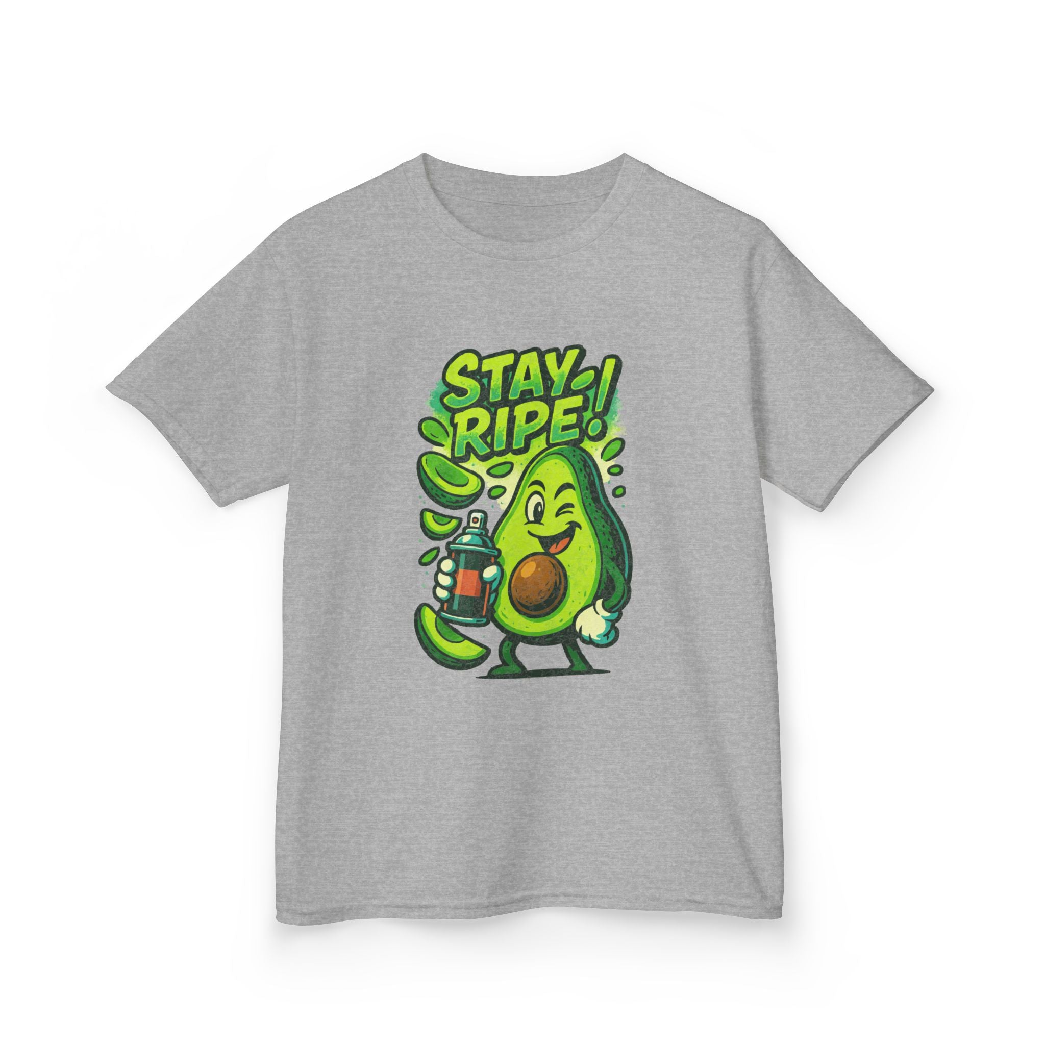 Stay Ripe Kids Tee, Fun Graphic Tee, Kids Cotton T-Shirt