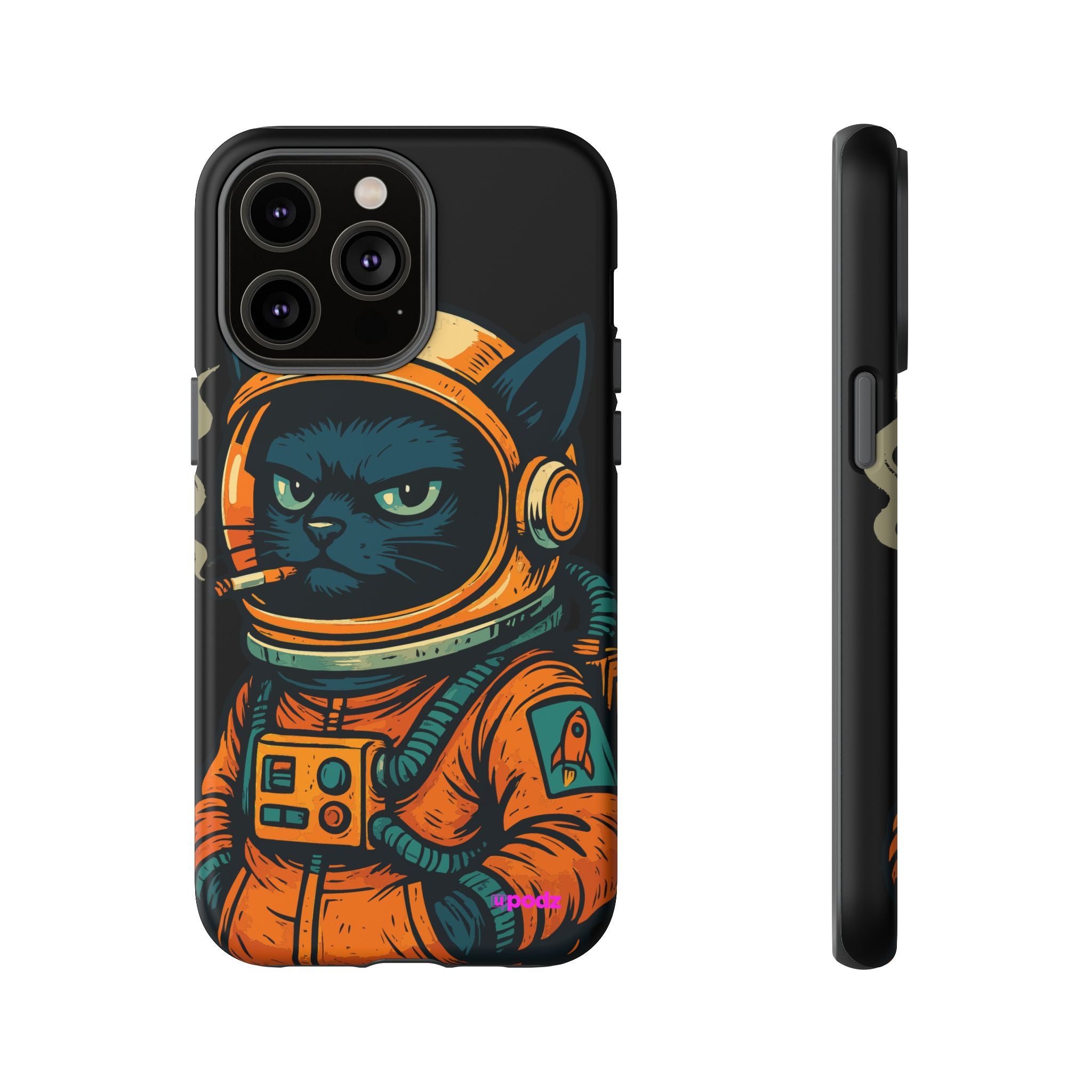 Smoking Cat Design, Tough Cases, Phone Cover