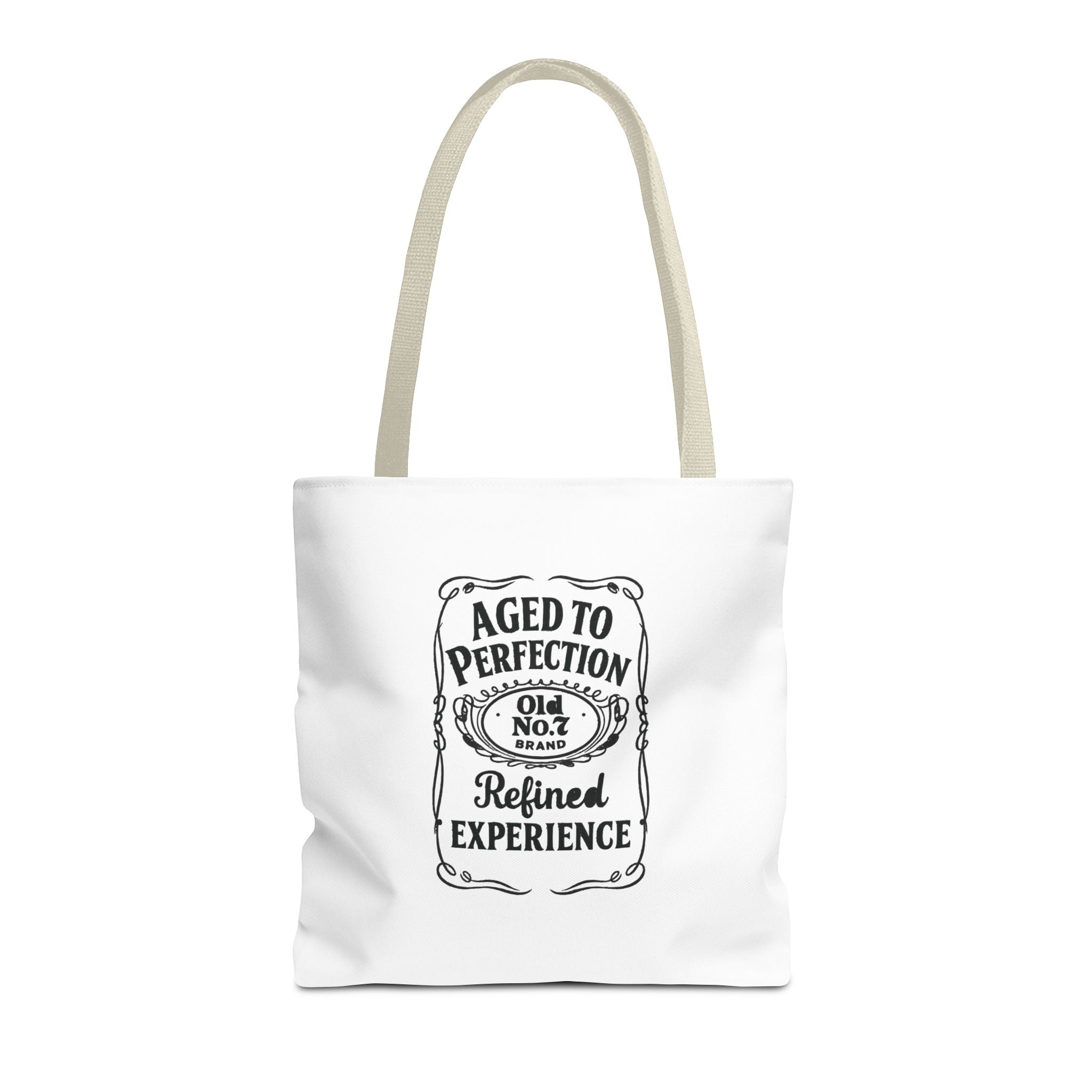 Aged to perfection Tote Bag, Inspirational Gift, Eco-Friendly Shopping Bag