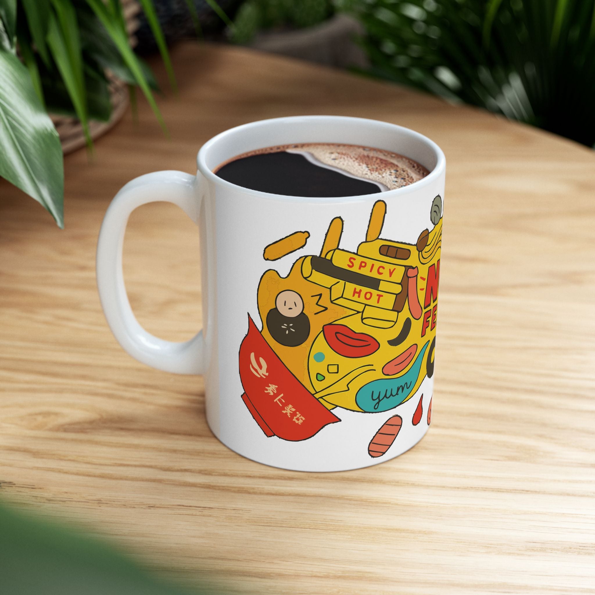 Feed Crew Ceramic Mug |  Personalized Mug
