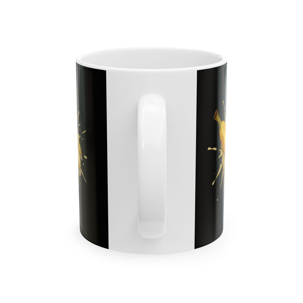 Banana Splat Ceramic Mug |  Personalized Mug