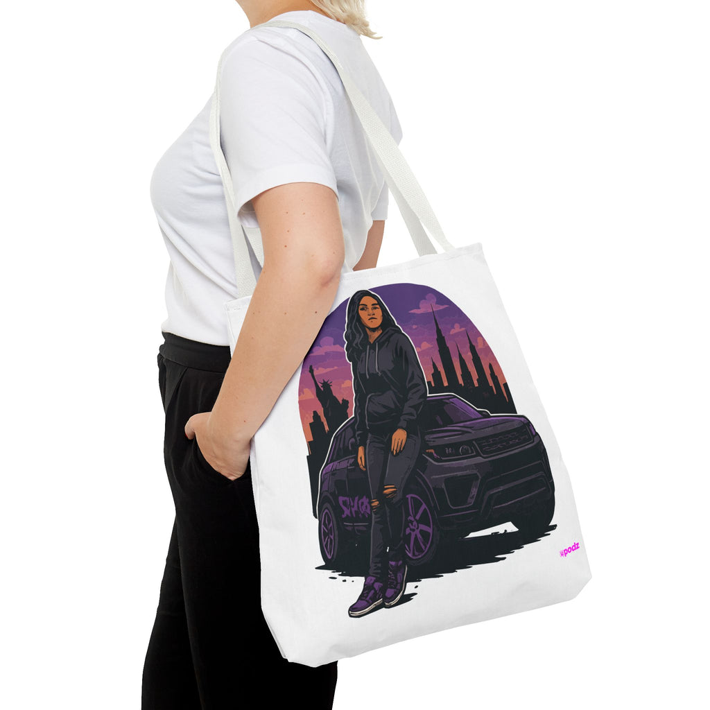 Just Cruzin Tote Bag - Quirky Fun Bag